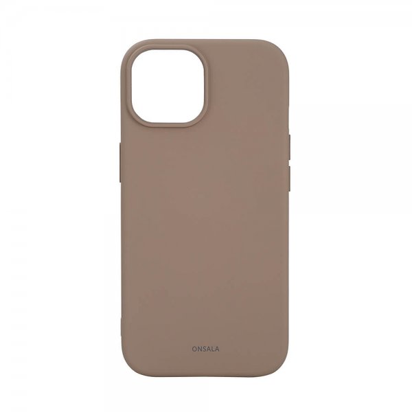 Onsala iPhone 15 Deksel Silicone Touch MagSeries Summer Sand