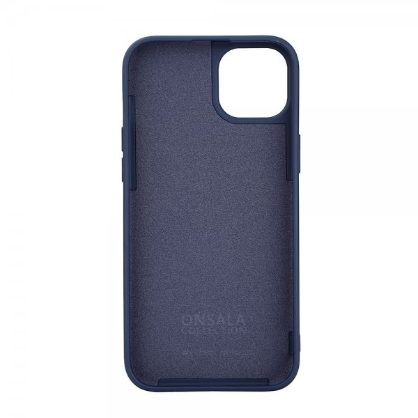 Onsala iPhone 15 Plus Deksel Silicone Touch MagSeries Mørkeblå