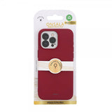 Onsala iPhone 15 Pro Max Deksel Silicone Touch MagSeries Deep Red