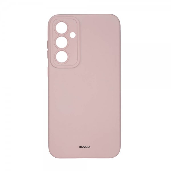 Onsala Samsung Galaxy S23 FE Deksel Silikon Chalk Pink