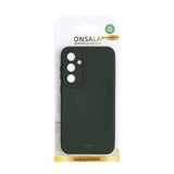 Onsala Samsung Galaxy S23 FE Deksel Silikon Olive Green