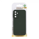 Onsala Samsung Galaxy A15 Deksel Silikon Olive Green
