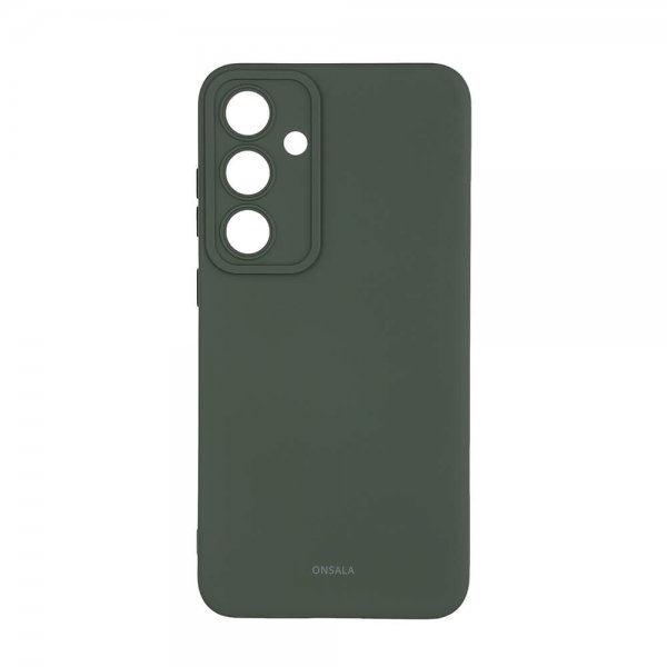 Onsala Samsung Galaxy S24 Plus Deksel Silikon Olive Green