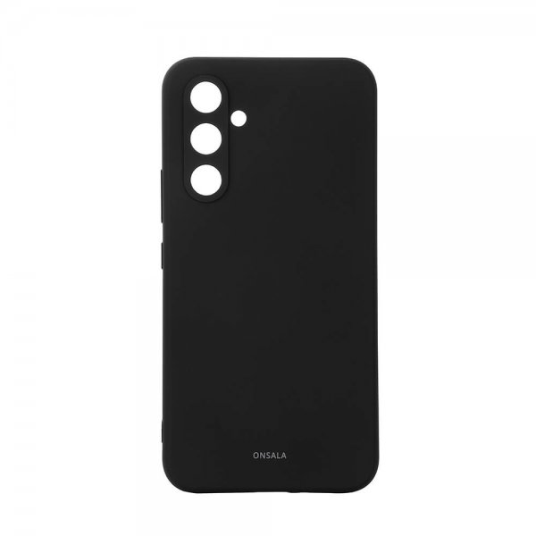 Onsala Samsung Galaxy A55 Deksel Silicone Touch Svart