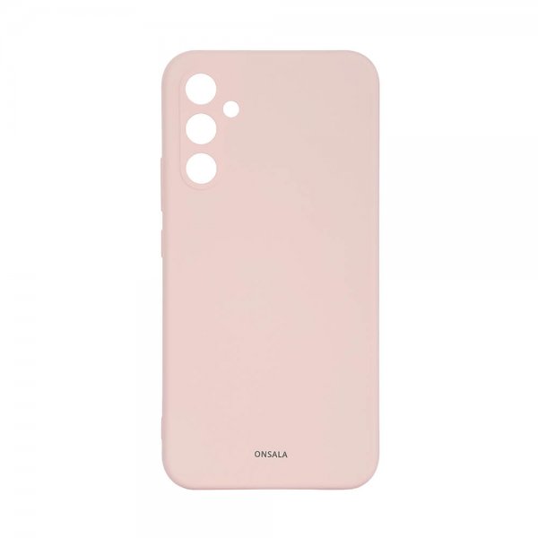 Onsala Samsung Galaxy A35 Deksel Silicone Touch Chalk Pink