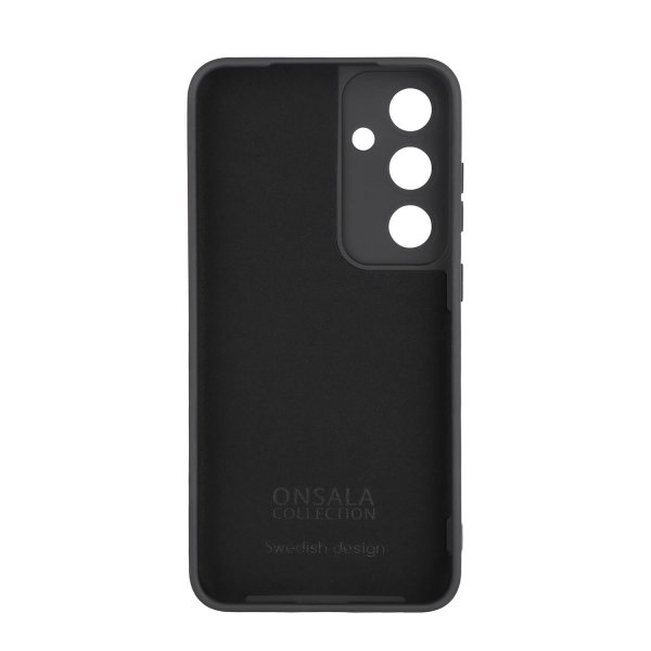 Onsala Samsung Galaxy S24 FE Deksel Silicone Touch Svart