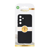 Onsala Samsung Galaxy S25 Plus Deksel Silicone Touch Svart