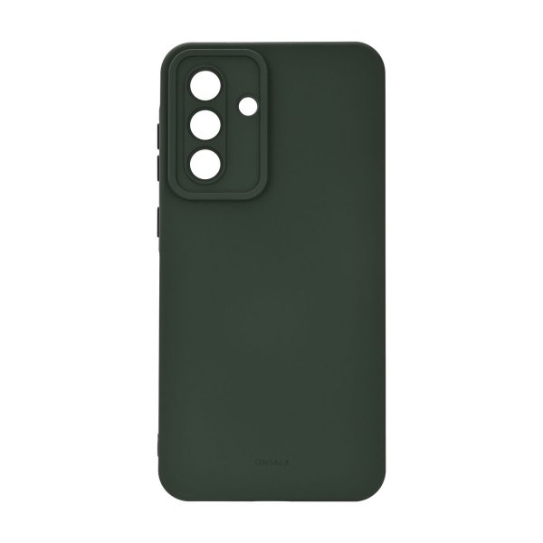 Onsala Samsung Galaxy A36/A56 Deksel Silicone Touch Olivengrønn