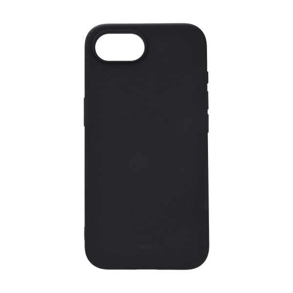 Onsala iPhone 16e/17e Deksel Silicone Touch Svart