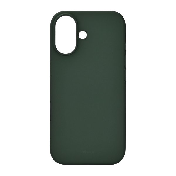Onsala iPhone 17 Deksel Silicone Touch Olive Green