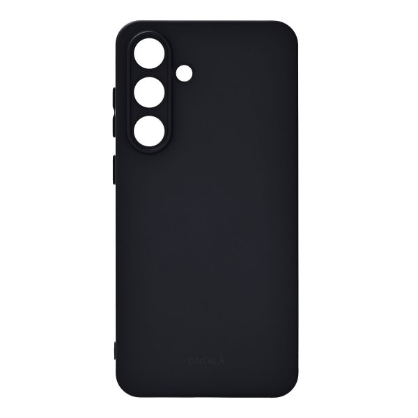 Onsala Samsung Galaxy S25 FE Deksel Silicone Touch Svart