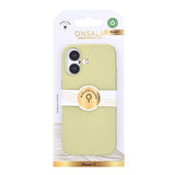 Onsala iPhone 17 Deksel Silicone Touch Lime