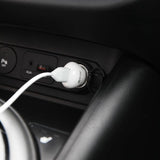 Gear Billaddare 1xUSB 1A Micro-USB Kabel 1m Hvit