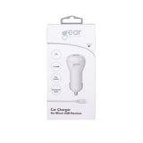 Gear Billaddare 1xUSB 1A Micro-USB Kabel 1m Hvit