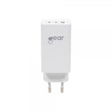 Gear Lader GAN 2xUSB-C + 1xUSB-A PD 65W Hvit