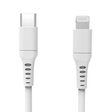 Gear Ladekabel USB-C til Lightning 3m MFI Hvit.