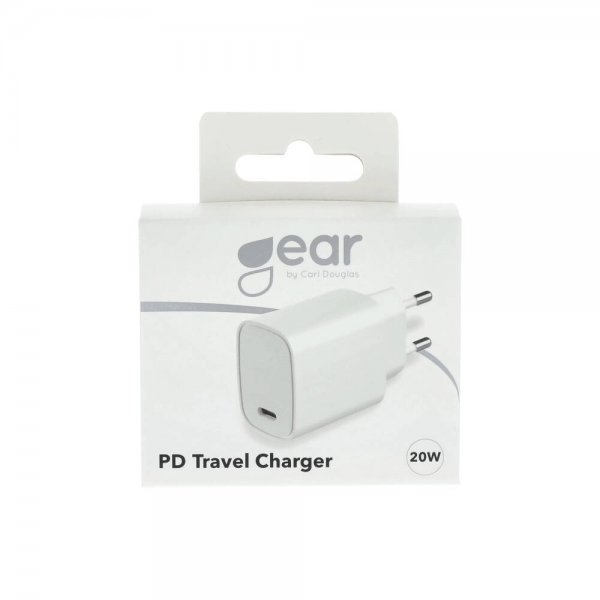 Gear Lader 1xUSB-C PD 20W Hvit