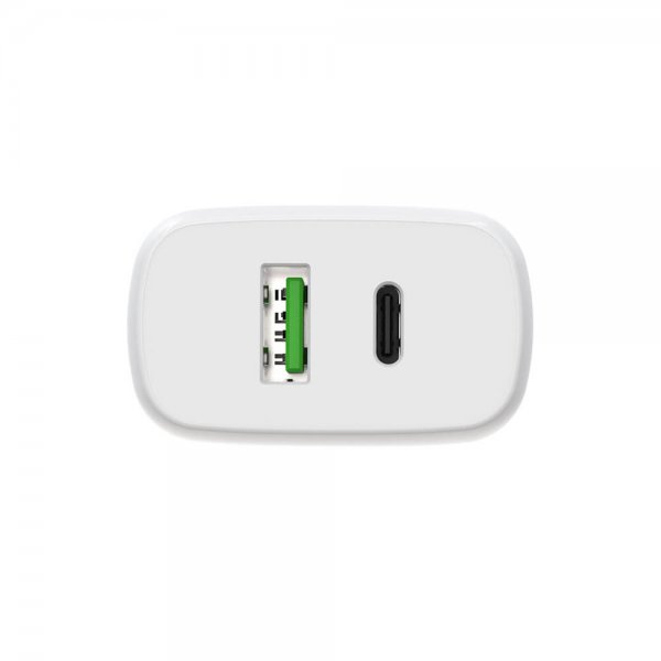 Gear Lader PD/PPS Travel Charger 30W + QC 18W Hvit