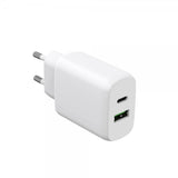 Gear Lader PD/PPS Travel Charger 30W + QC 18W Hvit