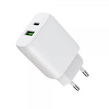 Gear Lader PD/PPS Travel Charger 30W + QC 18W Hvit