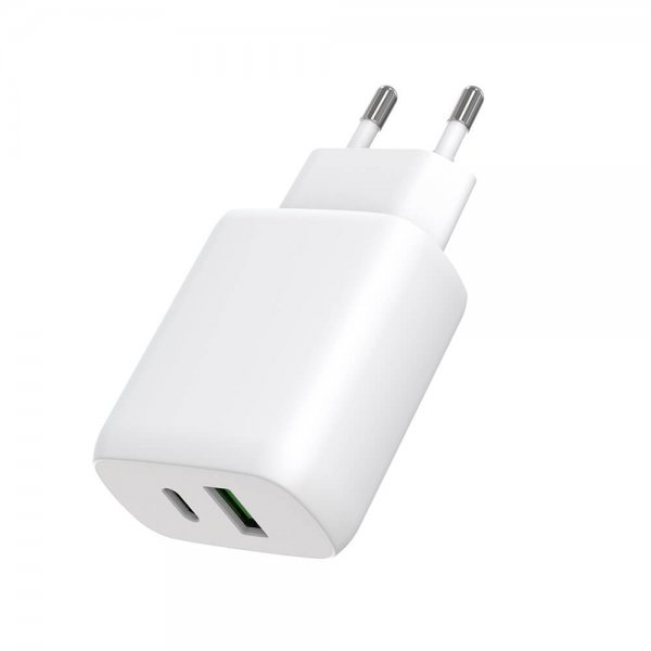 Gear Lader PD/PPS Travel Charger 30W + QC 18W Hvit