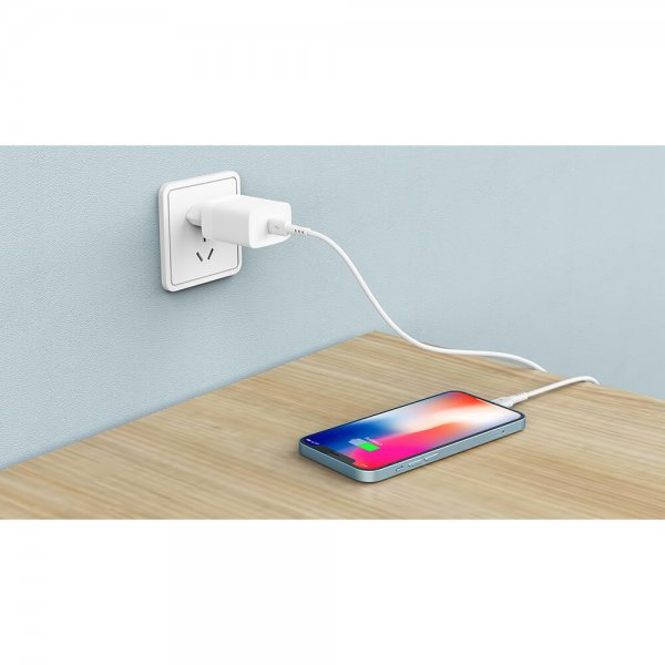 Gear Lader PD/PPS Travel Charger 30W Hvit