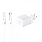 Gear Lader med Kabel PD/PPS Travel Charger 30W Hvit