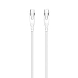 Gear Kabel Kevlar USB-C /USB-C 1.5m Hvit