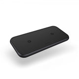 Zens Dual Aluminium Trådløs Charger Svart