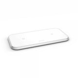 Zens Dual Aluminium Trådløs Charger Hvit