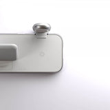 Zens 4 in 1 Stand+Watch Trådløs Charger Aluminium Hvit