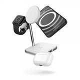 Zens 4-in-1 MagSafe + Watch Trådløs Charging Station Hvit