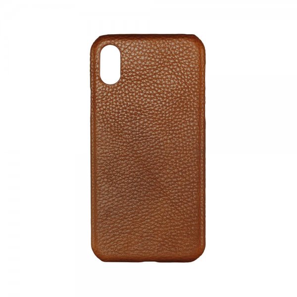 Onsala iPhone X/Xs Deksel Ekte Skinn Brun