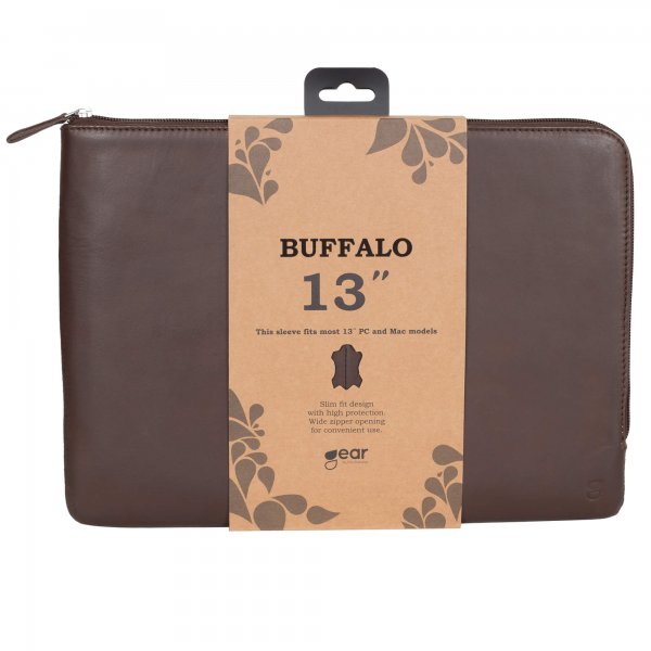 Buffalo Sleeve Laptop Deksel 13" Brun