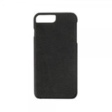 Onsala iPhone 6/6S Plus/iPhone 7 Plus/iPhone 8 Plus Deksel Ekte Skinn Svart