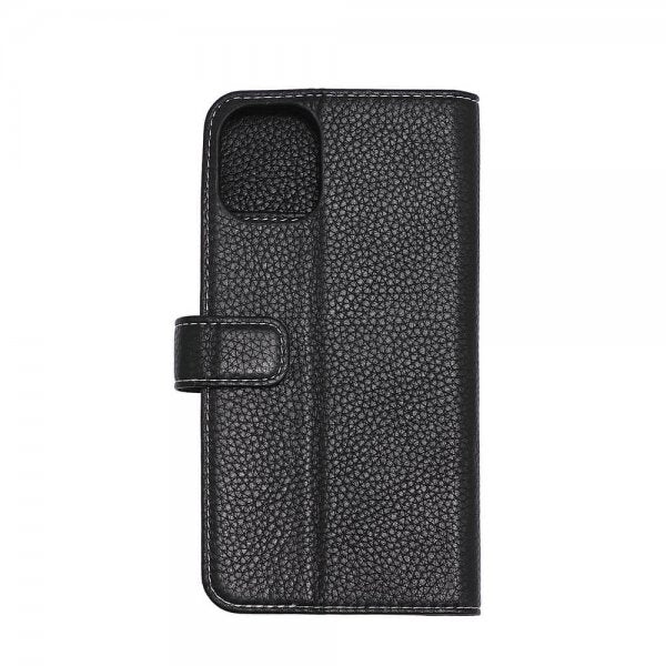 Onsala iPhone 11 Etui Ekte Skinn Svart