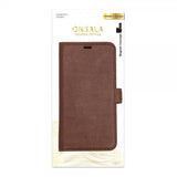 Onsala iPhone 11 Pro Max Etui Ekte Skinn Brun