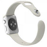 Apple Watch 44/45/46mm/Apple Watch Ultra Armbånd Silikon Beige