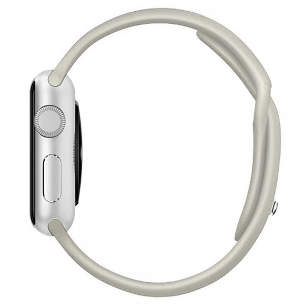 Apple Watch 44/45/46mm/Apple Watch Ultra Armbånd Silikon Beige