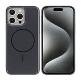 iPhone 15 Pro Max Deksel TPU MagSafe Glatt Svart