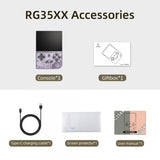 ANBERNIC RG35XX Håndholdt Spillkonsoll Retro 3.5" 64GB Grå