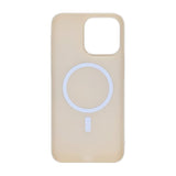 iPhone 15 Pro Max Deksel TPU MagSafe Glatt Hvit