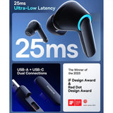 Baseus Hodetelefoner True Wireless AeQur G10 Cluster Black