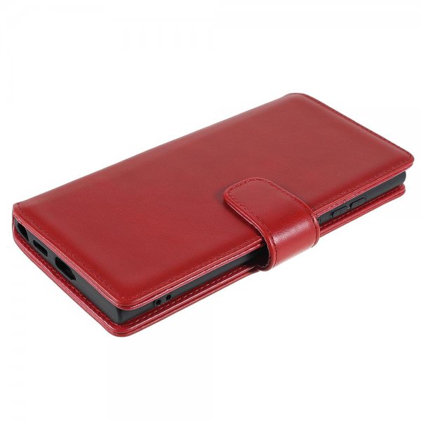Nordic Covers Samsung Galaxy S22 Ultra Etui Essential Leather Poppy Red