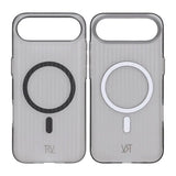 Rvelon iPhone Air Deksel Korrugerte MagSafe Svart