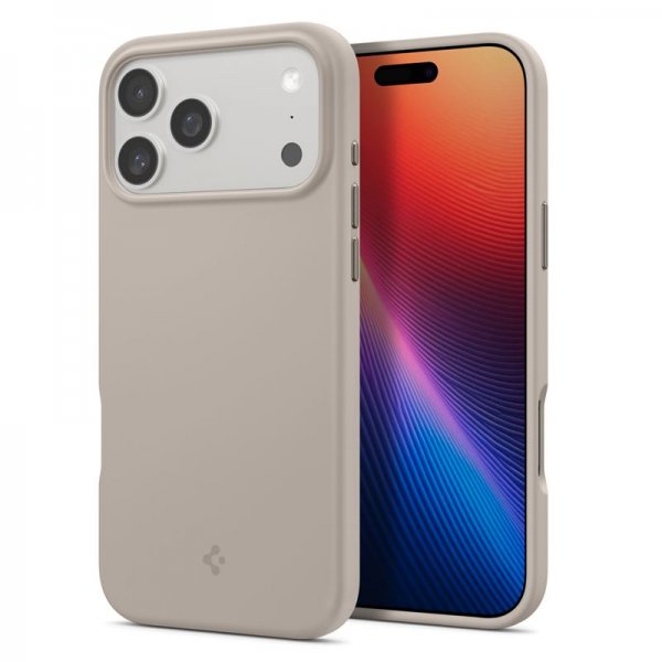 Spigen iPhone 17 Pro Deksel Silicone Fit MagFit Stone