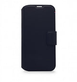 Decoded iPhone 14 Pro Etui Leather Detachable Wallet Navy