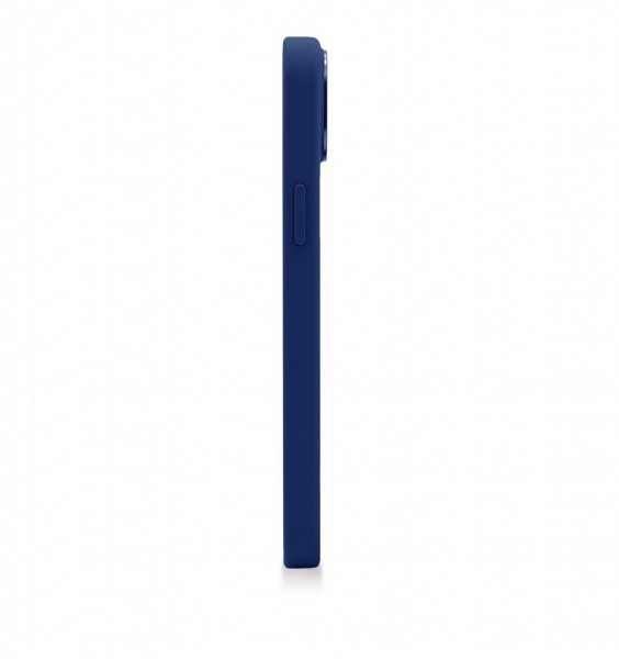 Decoded iPhone 14 Plus Deksel Silicone Backcover Navy Peony