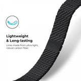Pitaka Apple Watch Armbånd Carbon Fiber Watch Band Modern