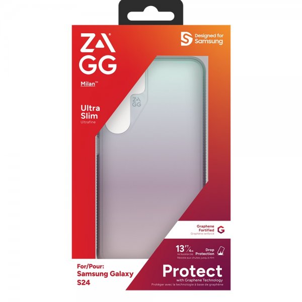 Zagg Samsung Galaxy S24 Deksel Milan Iridescent